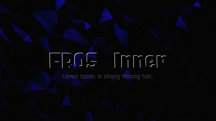 FROS  Inner Font Family