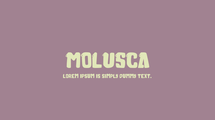 Molusca Font