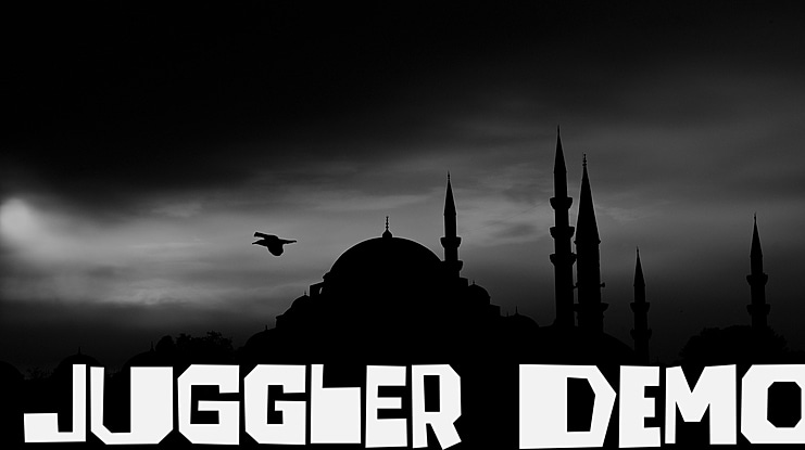 JUGGLER demo Font