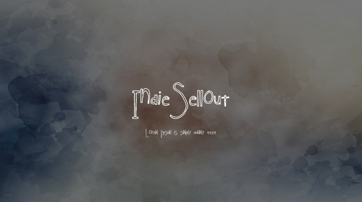 IndieSellout Font