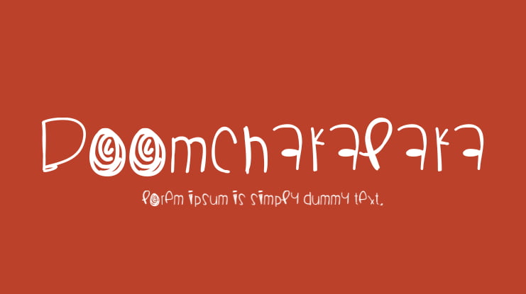 Boomchakalaka Font
