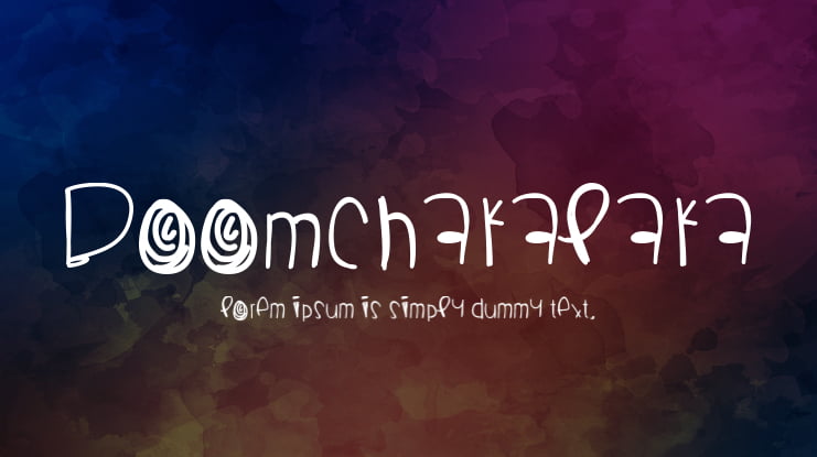 Boomchakalaka Font