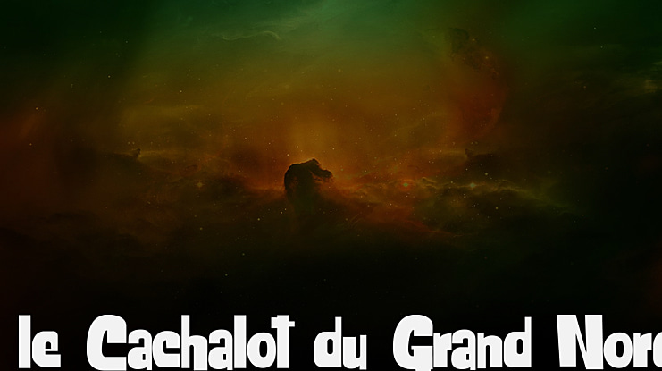 le Cachalot du Grand Nord Font