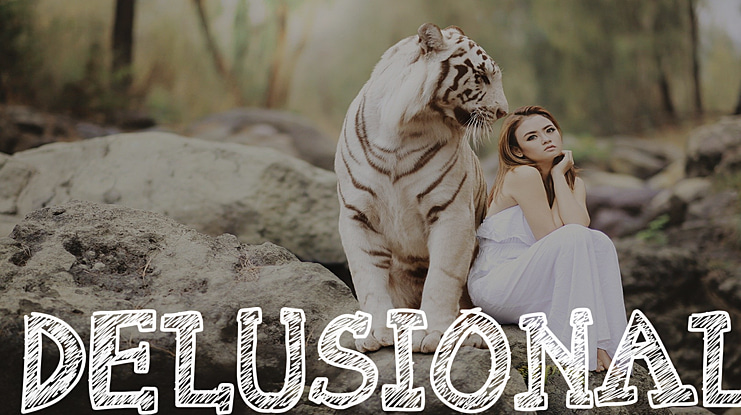 Delusional Font