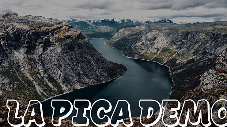 La Pica Demo Font