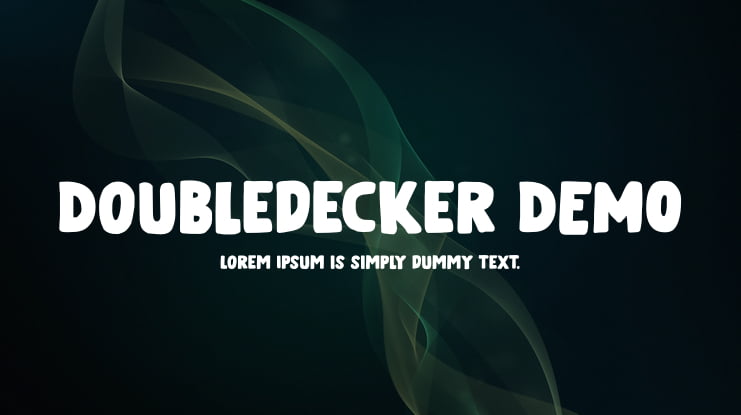 Doubledecker DEMO Font Family