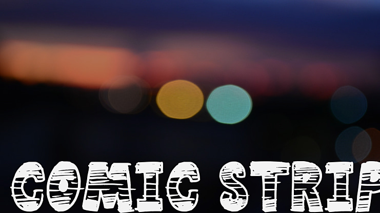 Comic Strip Font