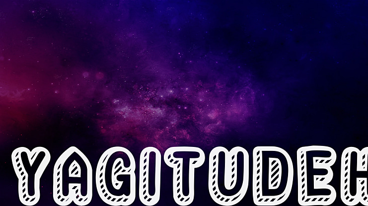 Yagitudeh Font