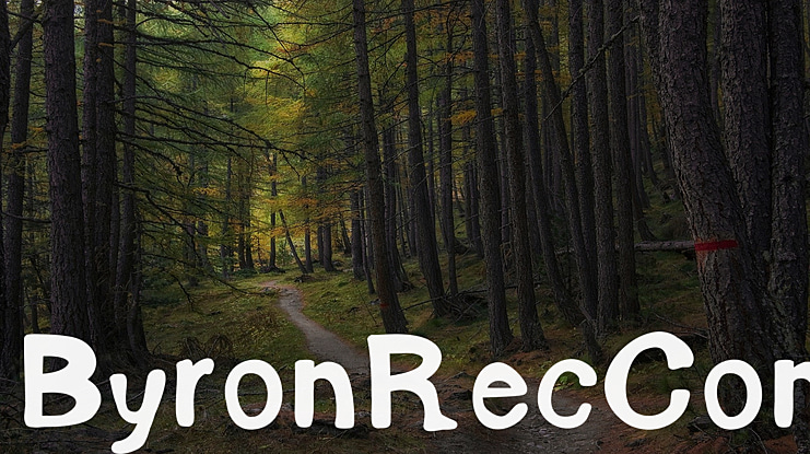 ByronRecCon Font