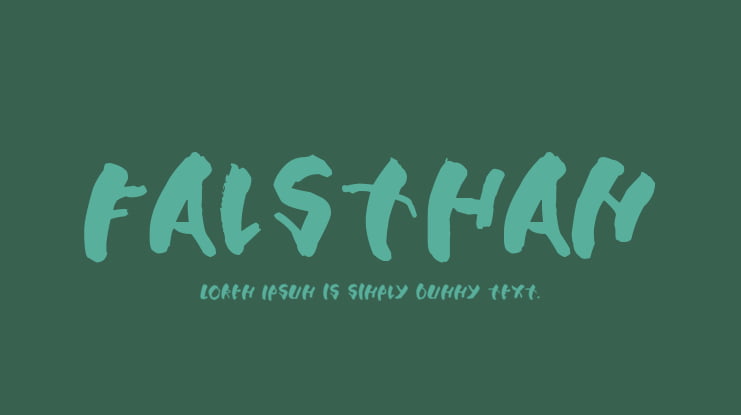 Falsthan Font