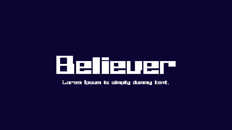 Believer Font