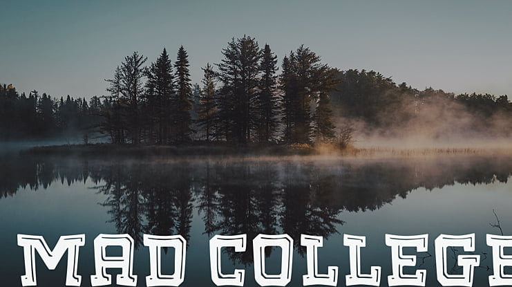 Mad College Font