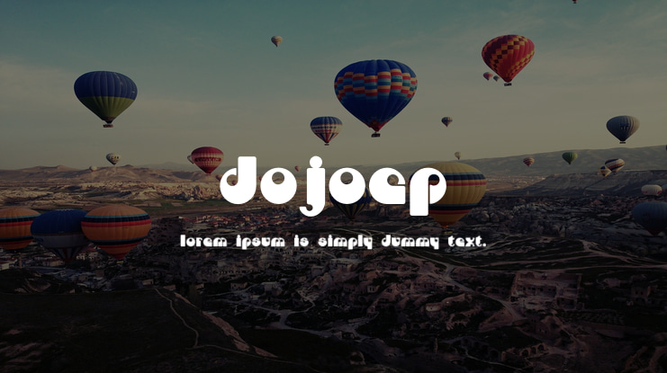 DojoCP Font