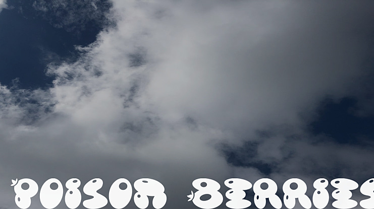 Poison Berries Font