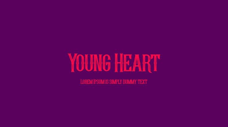Young Heart Font