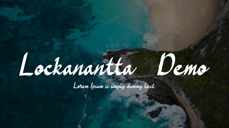 Lockanantta - Demo Font