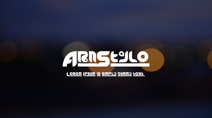 ArnStylo Font