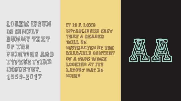 Ficticcia College Font