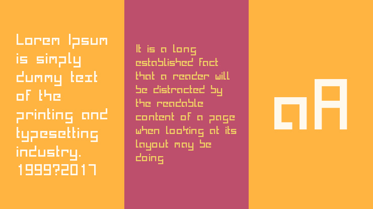 Kinkub Flat Font Family