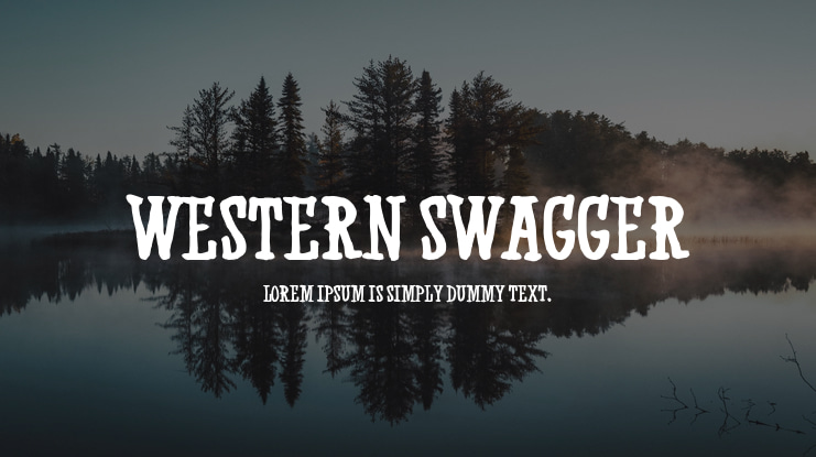 Western Swagger Font