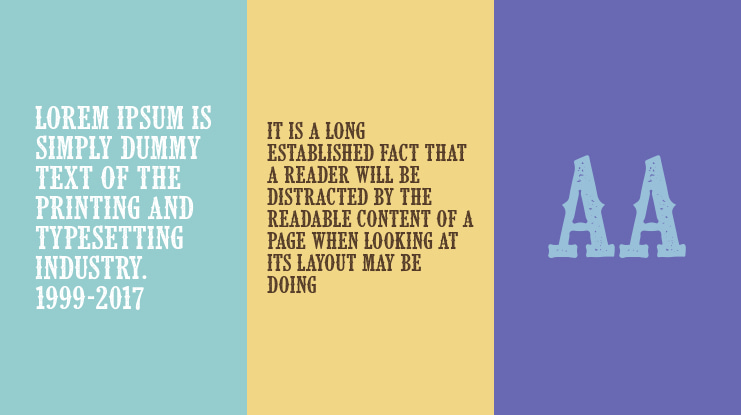 CF Klondike PERSONAL Font