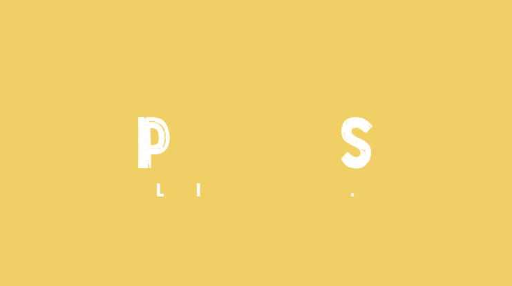 Personal Services Font