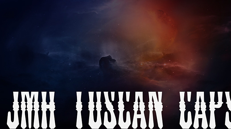JMH Tuscan CAPS Font