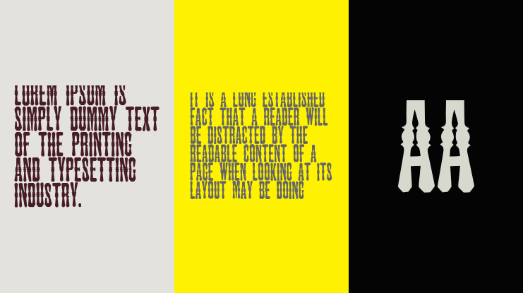 JMH Tuscan CAPS Font