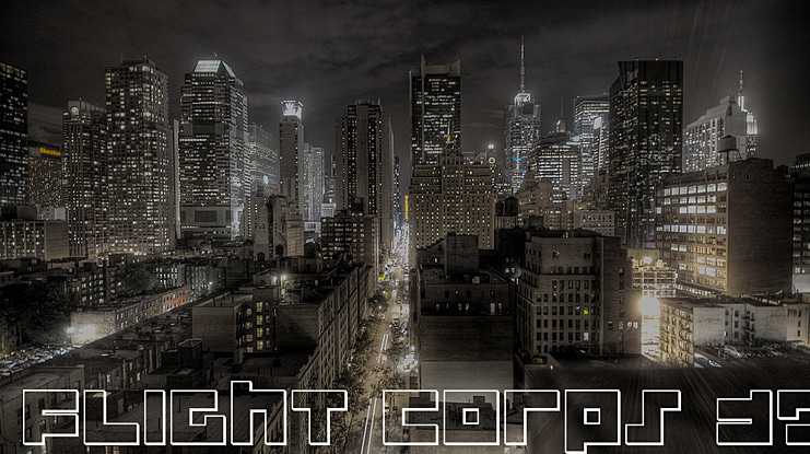 Flight Corps Font Family