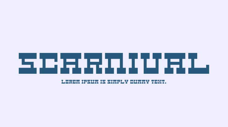 5Carnival Font