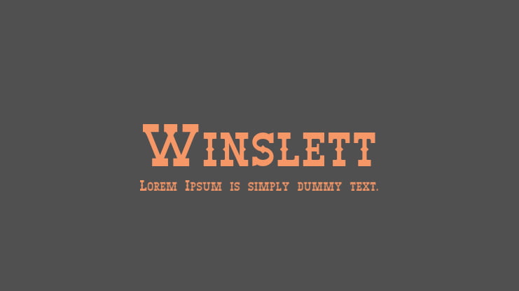 Winslett Font Family