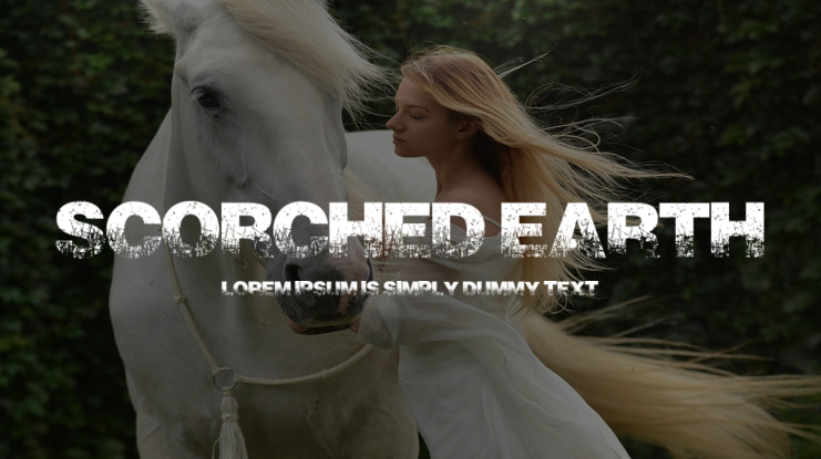 Scorched Earth Font