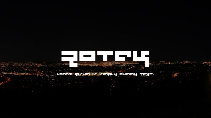 Rotek Font