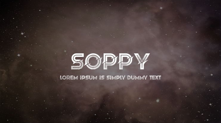 Soppy Font