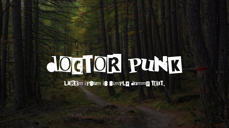 doctor punk Font