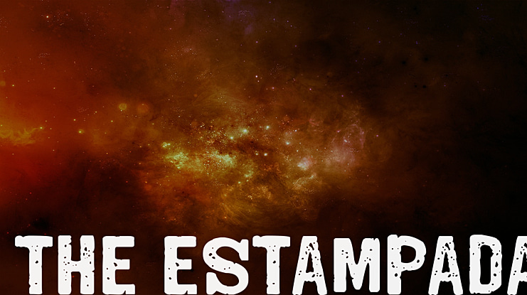 The Estampada Font