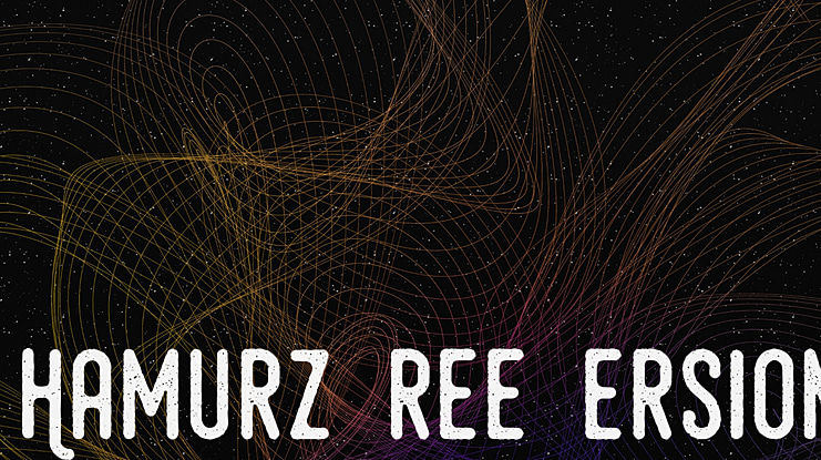 Hamurz Free Version Font
