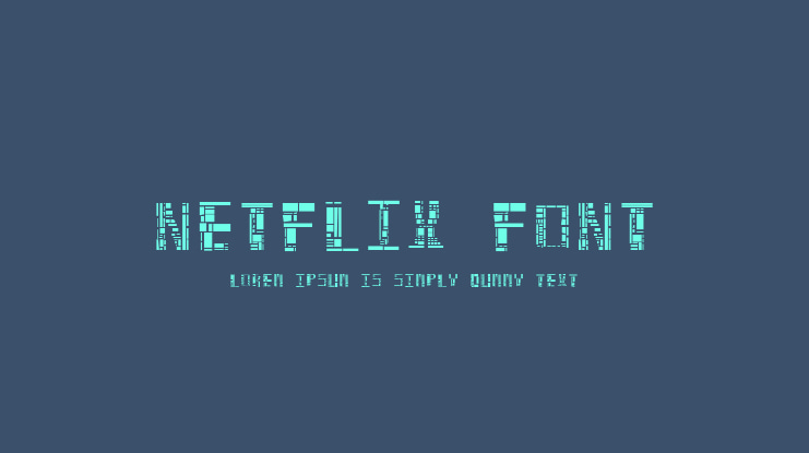 Netflix Font