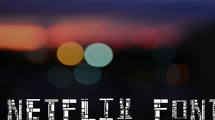 Netflix Font