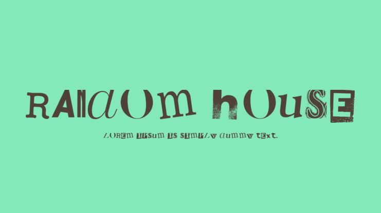 Random House Font