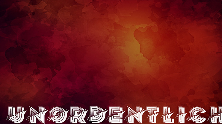 Unordentlich Font Family