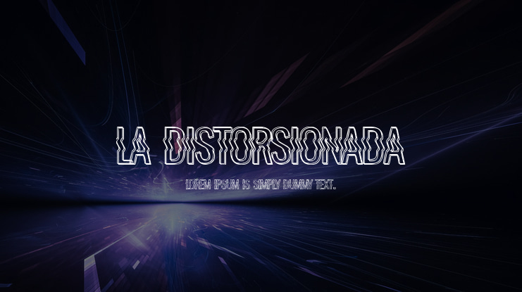 La Distorsionada Font