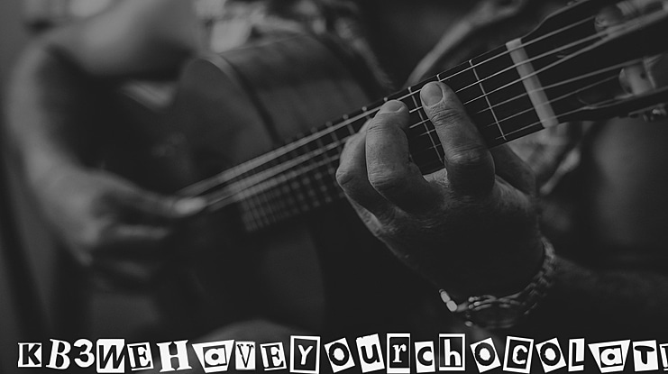 KB3WeHaveYourChocolate Font