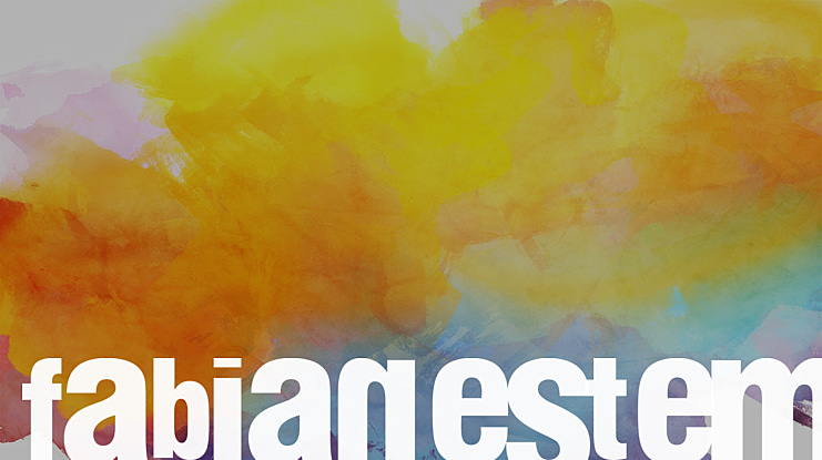 fabianestem Font