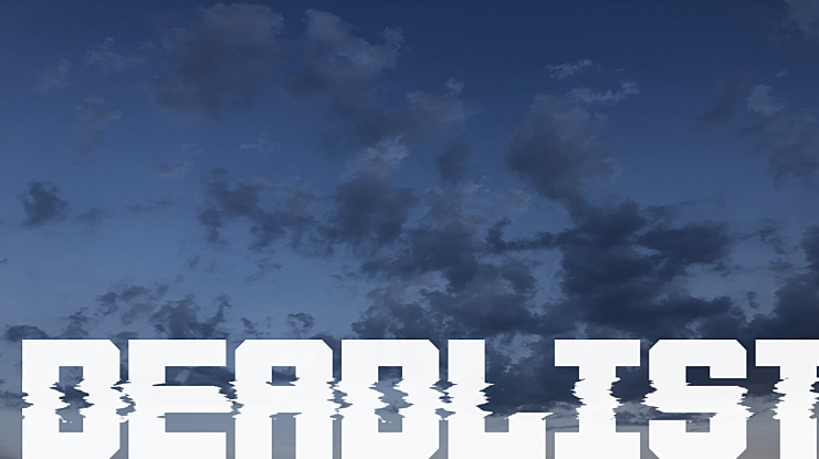 Deadlist Font