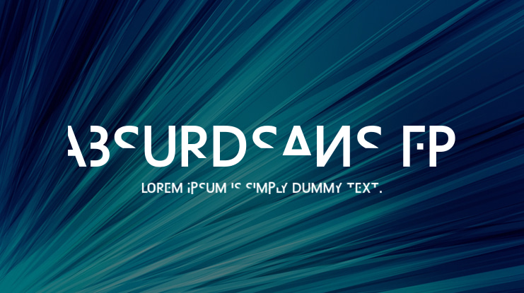 Absurdsans FP Font