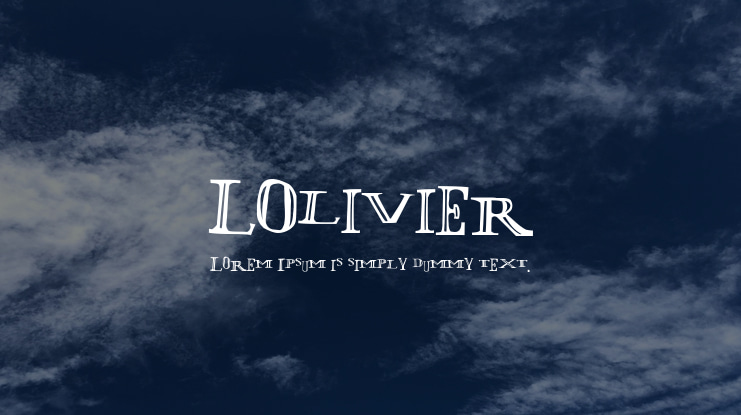 LOlivier Font