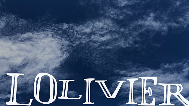 LOlivier Font