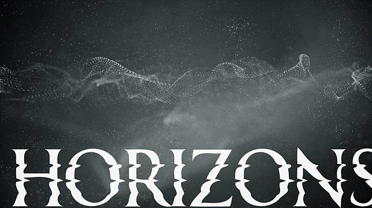 Horizons Font