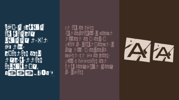 Woodcutter Anonymous Font